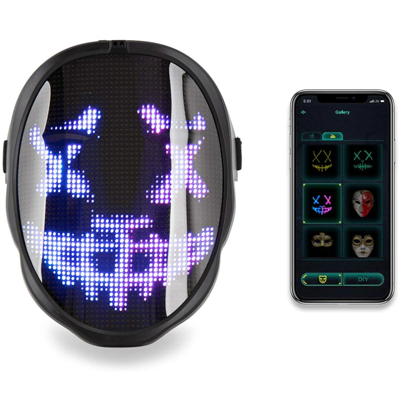 Bluetooth LED Mask