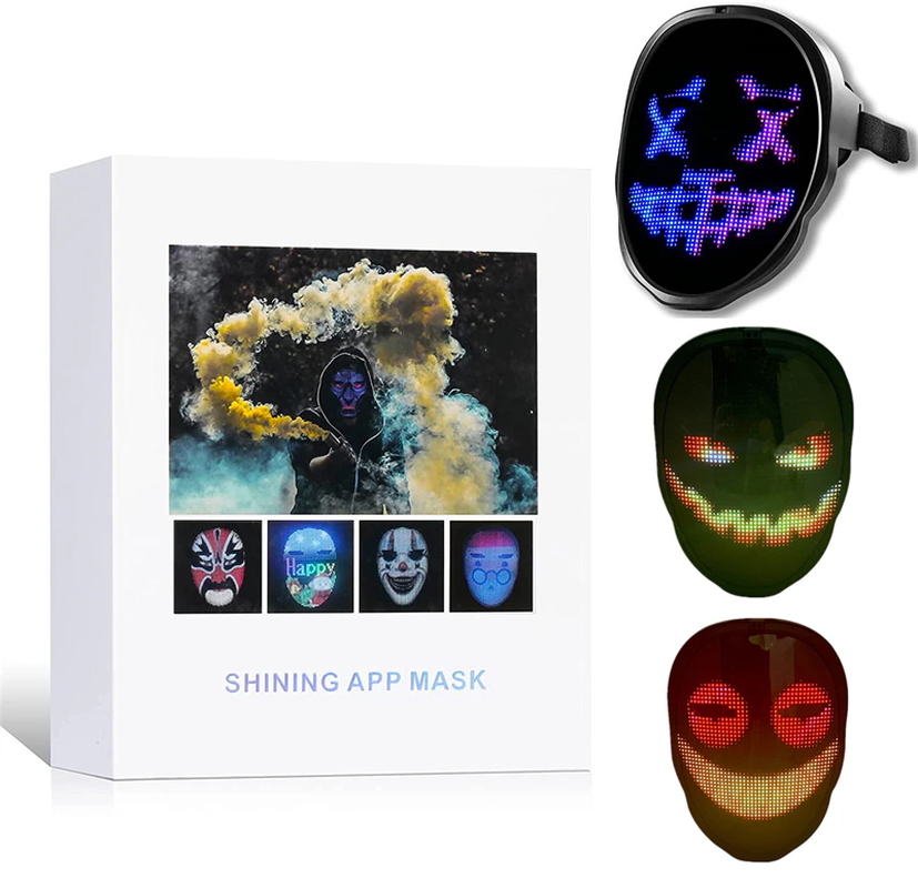 Bluetooth LED Mask