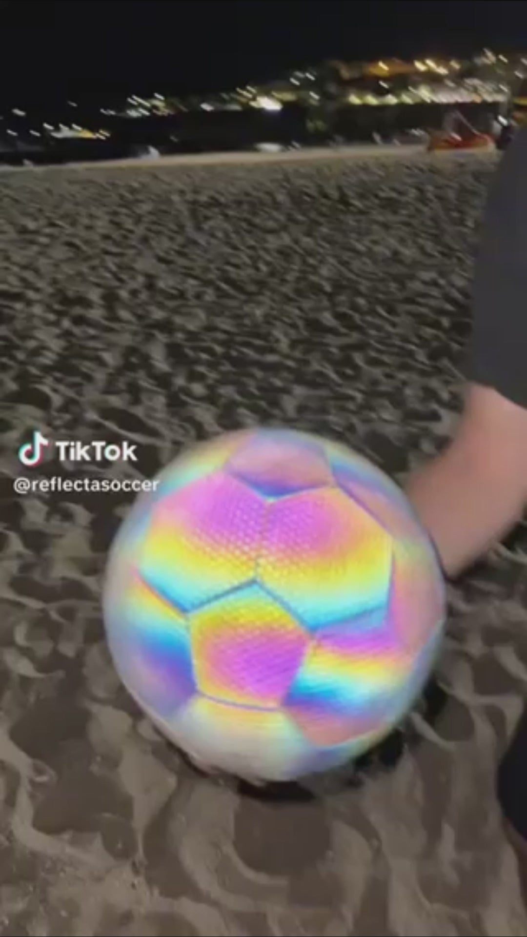 Reflective Glow in the Dark Football